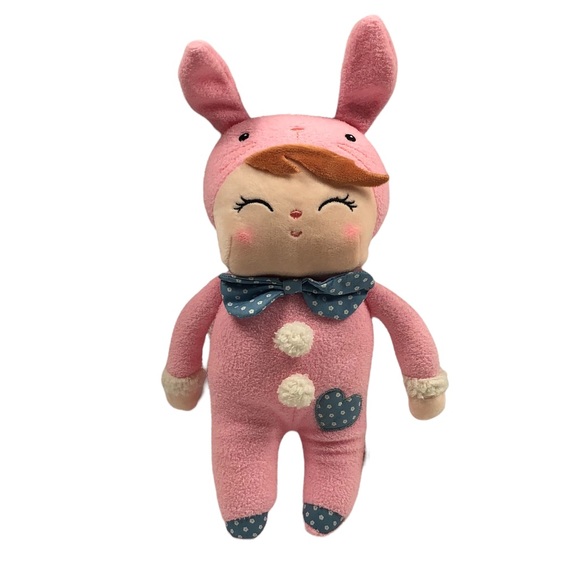 Metoo Pink Bunny Girl Doll - Picture 4 of 10